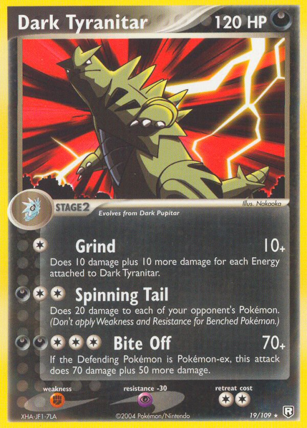 Dark Tyranitar (English)