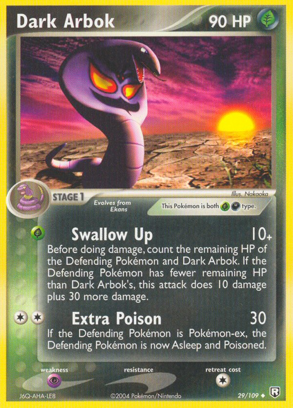 Dark Arbok (English)