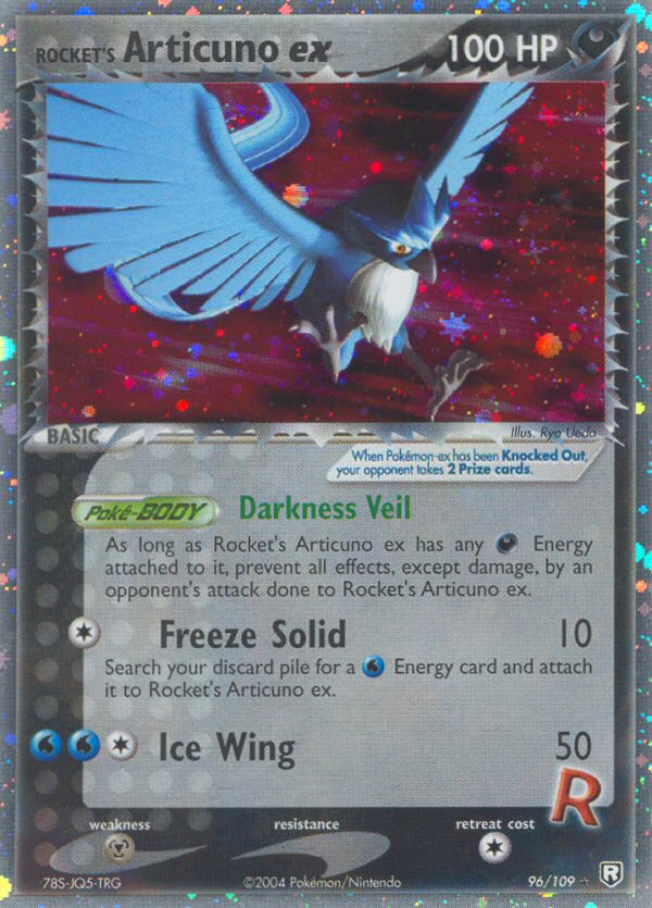 Rocket's Articuno ex (English)