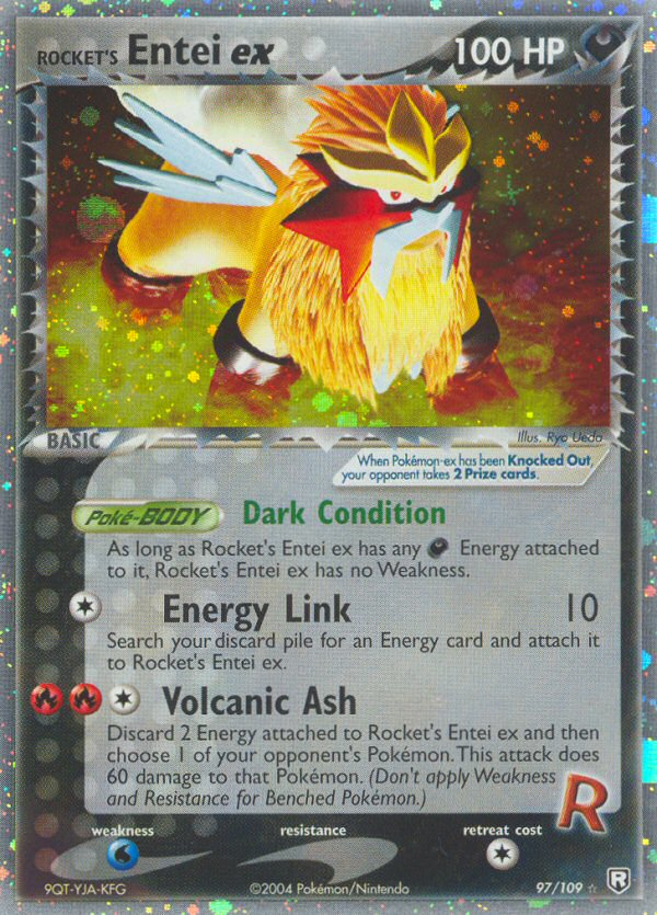 Rocket's Entei ex (English)