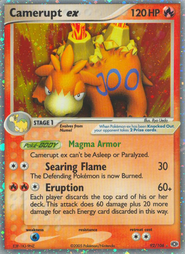 Camerupt ex (English)
