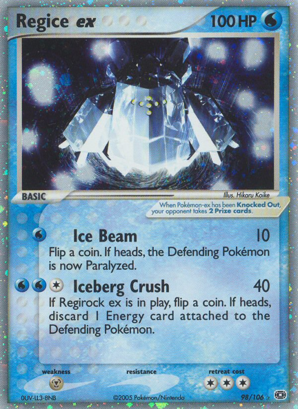Regice ex (English)
