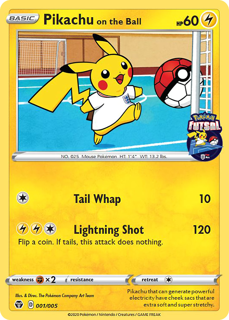 Pikachu on the Ball (English)