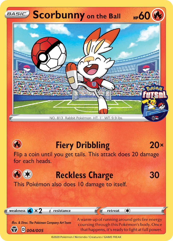 Scorbunny on the Ball (English)