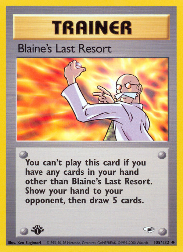 Blaine's Last Resort (English)