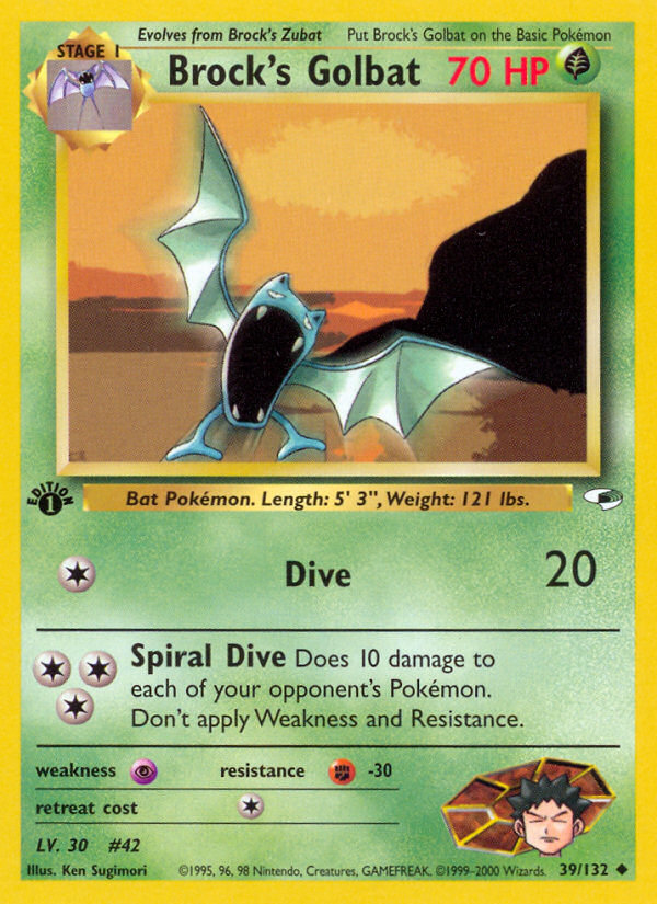 Brock's Golbat (English)