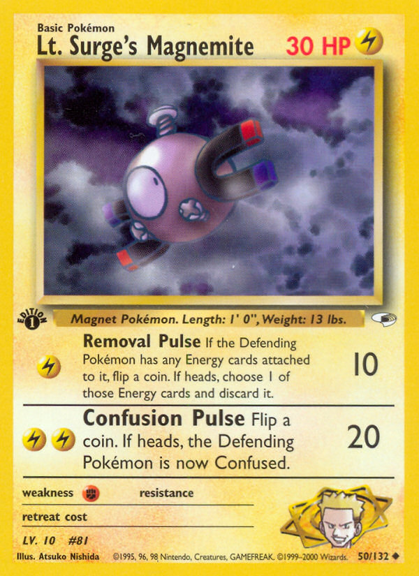 Lt. Surge's Magnemite (English)