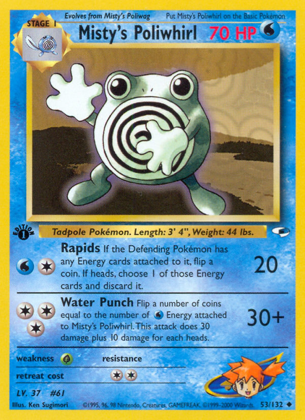 Misty's Poliwhirl (English)