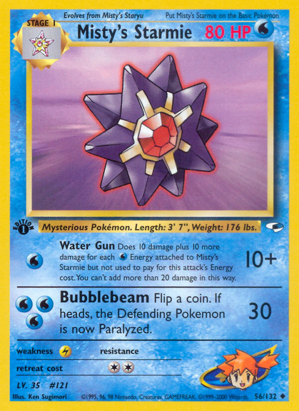 Misty's Starmie (English)