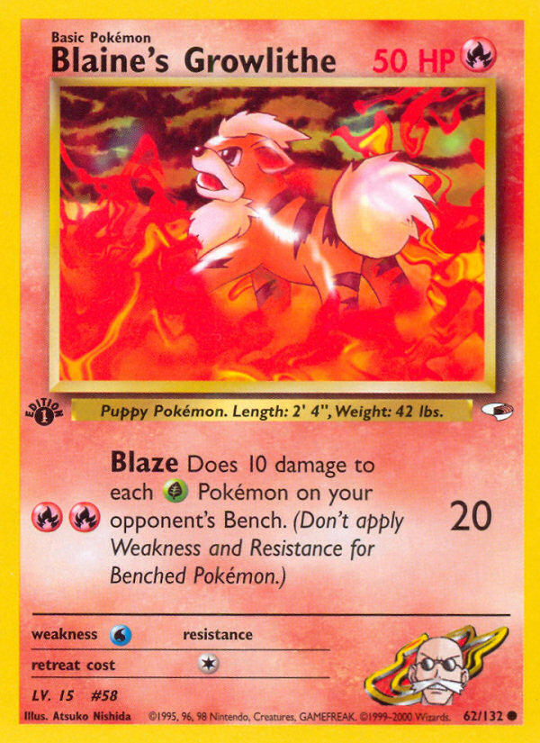 Blaine's Growlithe (English)