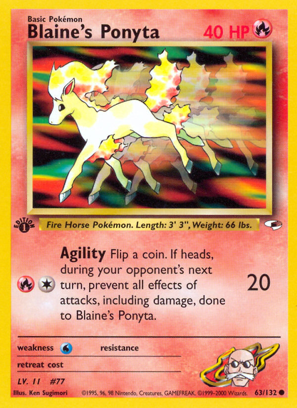 Blaine's Ponyta (English)