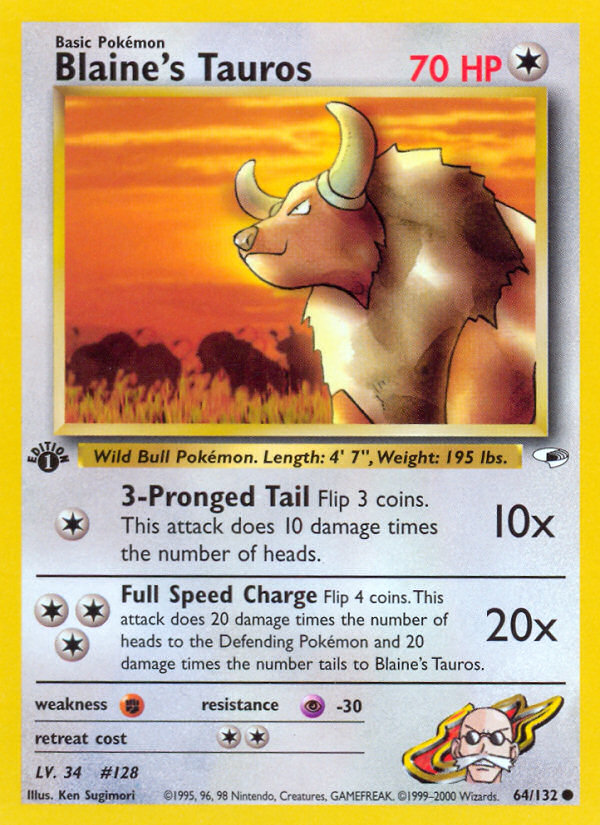 Blaine's Tauros (English)