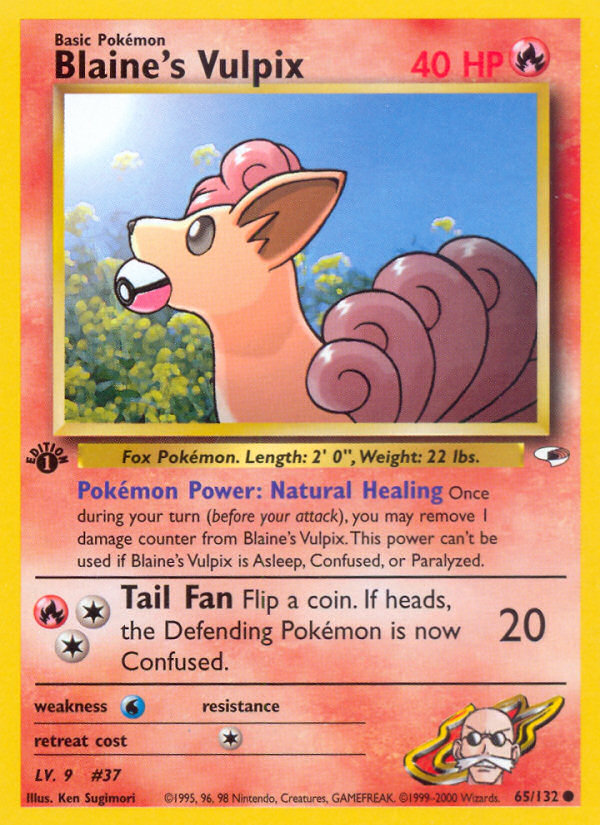 Blaine's Vulpix (English)