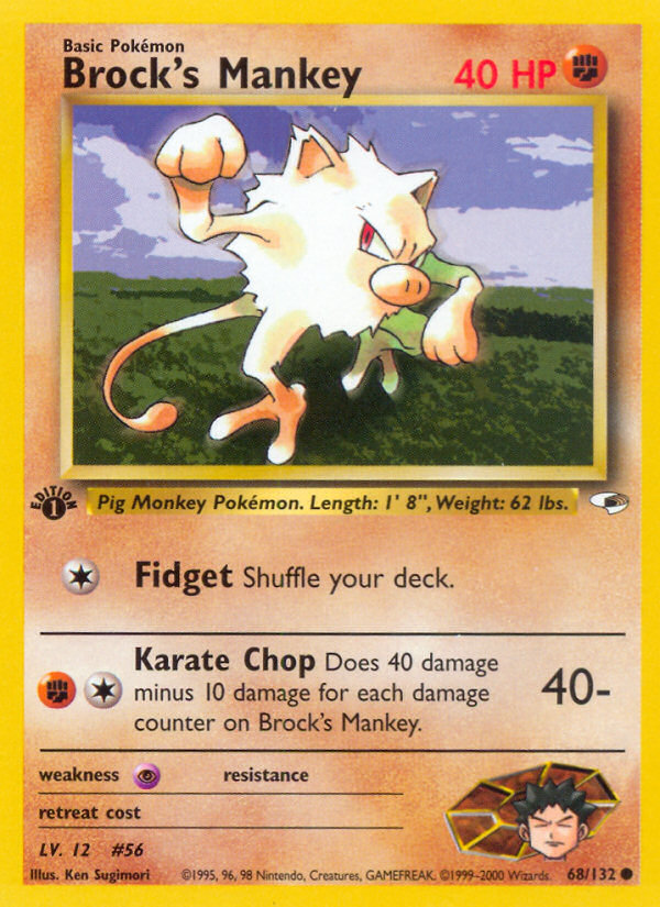 Brock's Mankey (English)