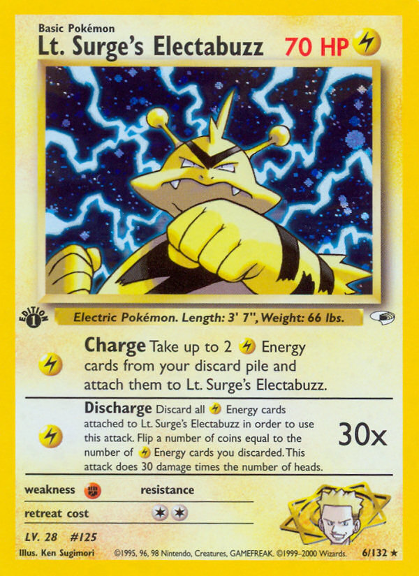 Lt. Surge's Electabuzz (English)