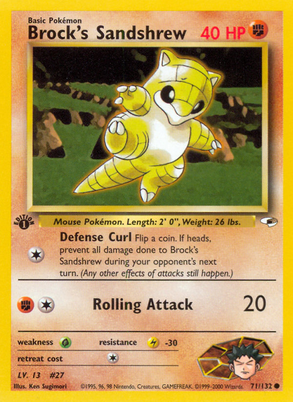 Brock's Sandshrew (English)