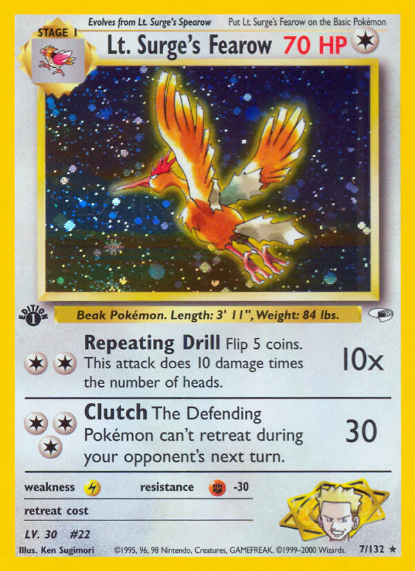 Lt. Surge's Fearow (English)