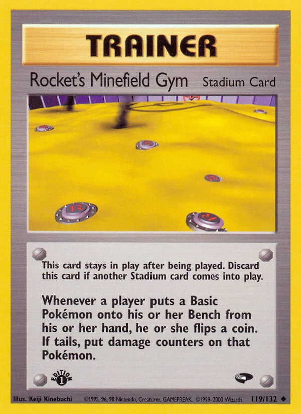 Rocket's Minefield Gym (English)