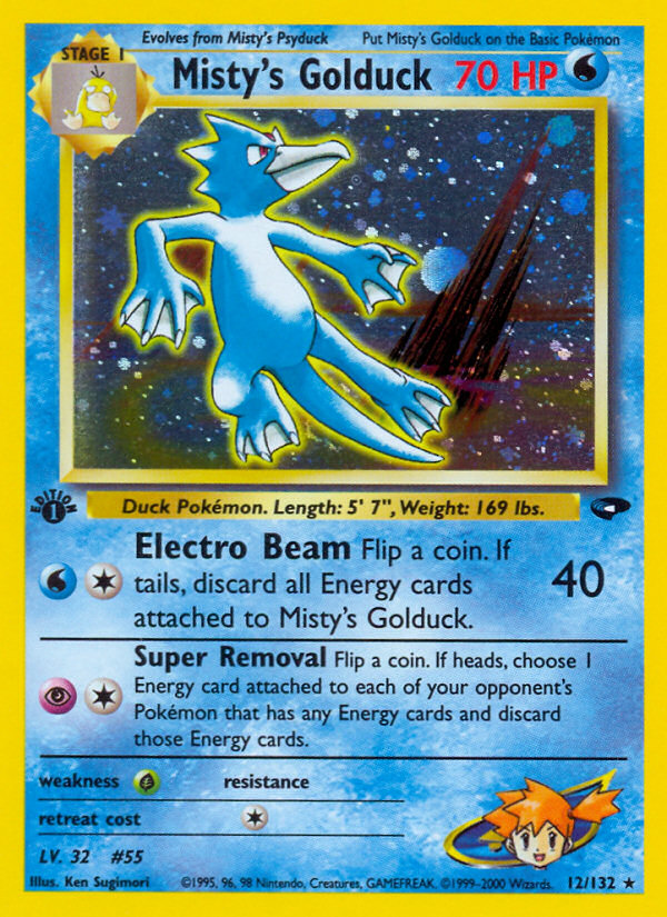 Misty's Golduck (English)