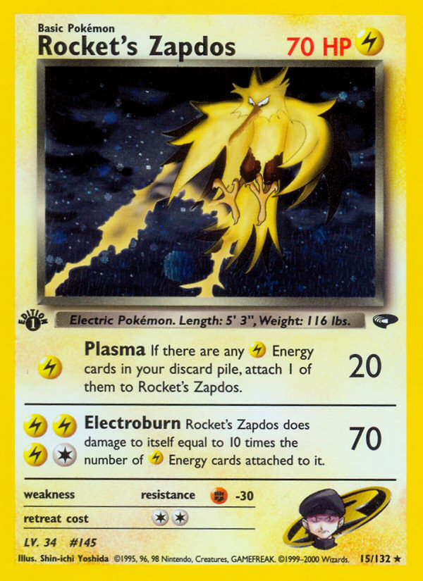 Rocket's Zapdos (English)