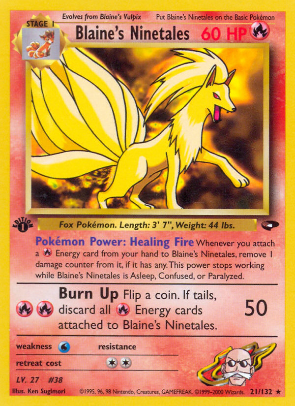 Blaine's Ninetales (English)