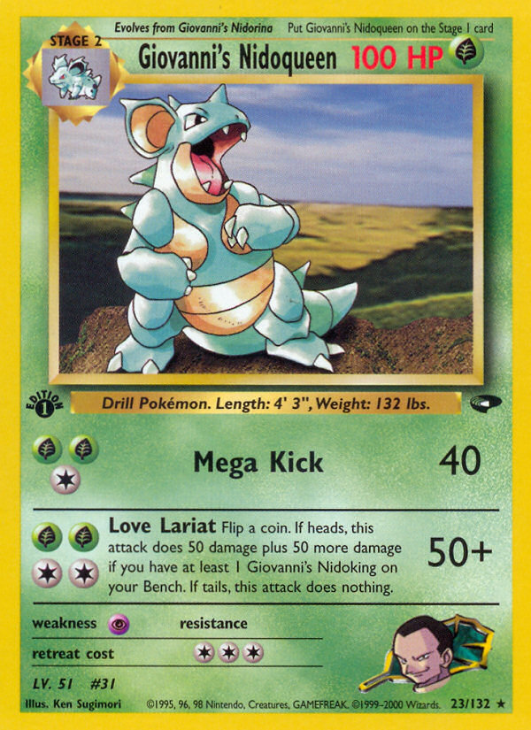 Giovanni's Nidoqueen (English)