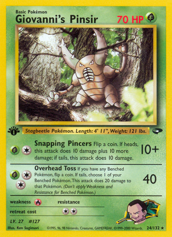 Giovanni's Pinsir (English)
