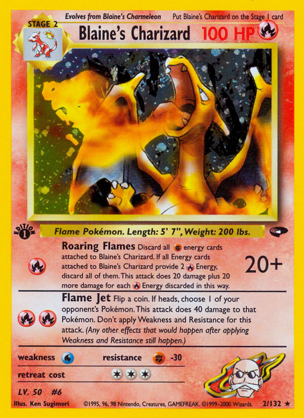 Blaine's Charizard (English)