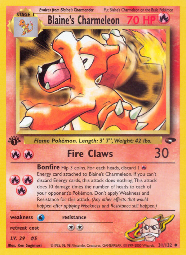 Blaine's Charmeleon (English)