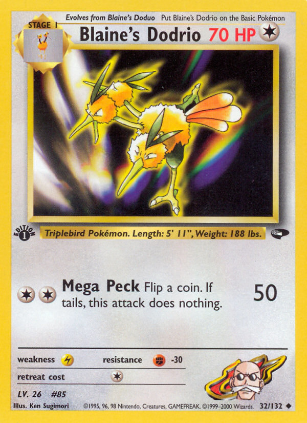 Blaine's Dodrio (English)