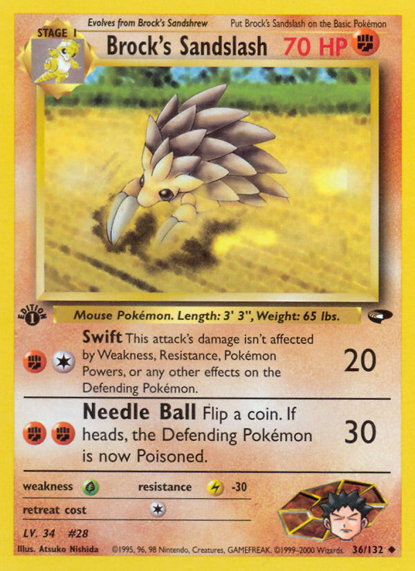 Brock's Sandslash (English)