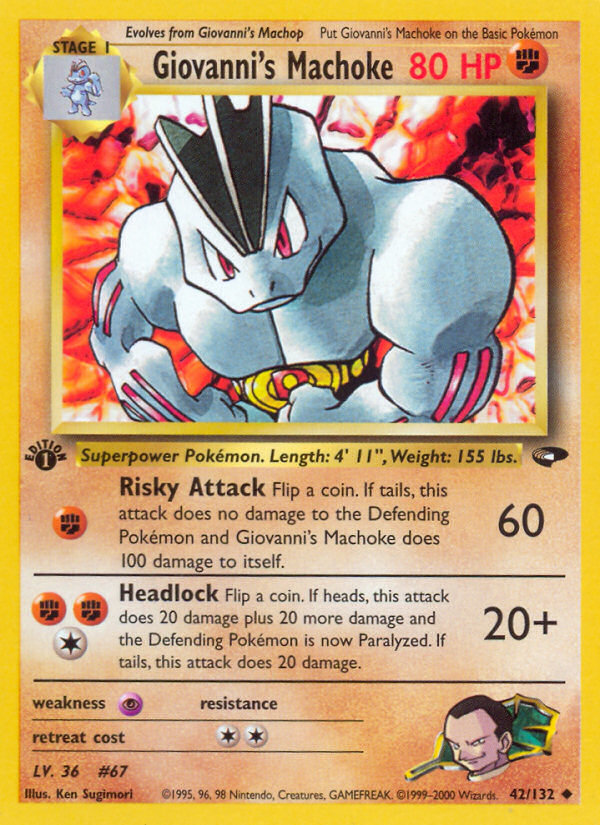 Giovanni's Machoke (English)
