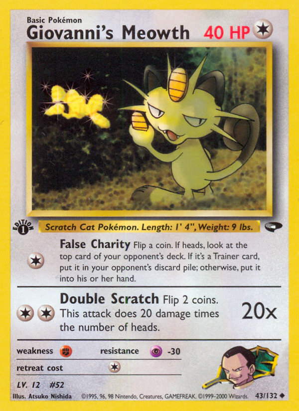 Giovanni's Meowth (English)