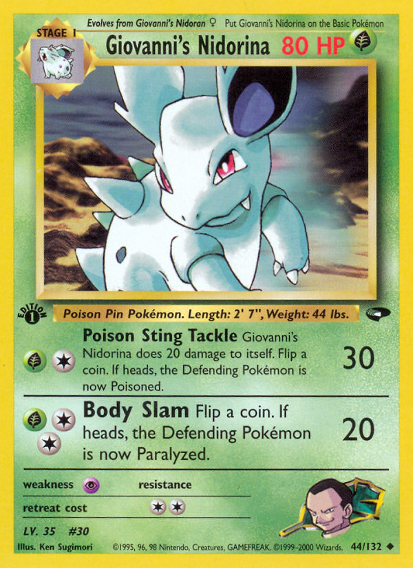 Giovanni's Nidorina (English)