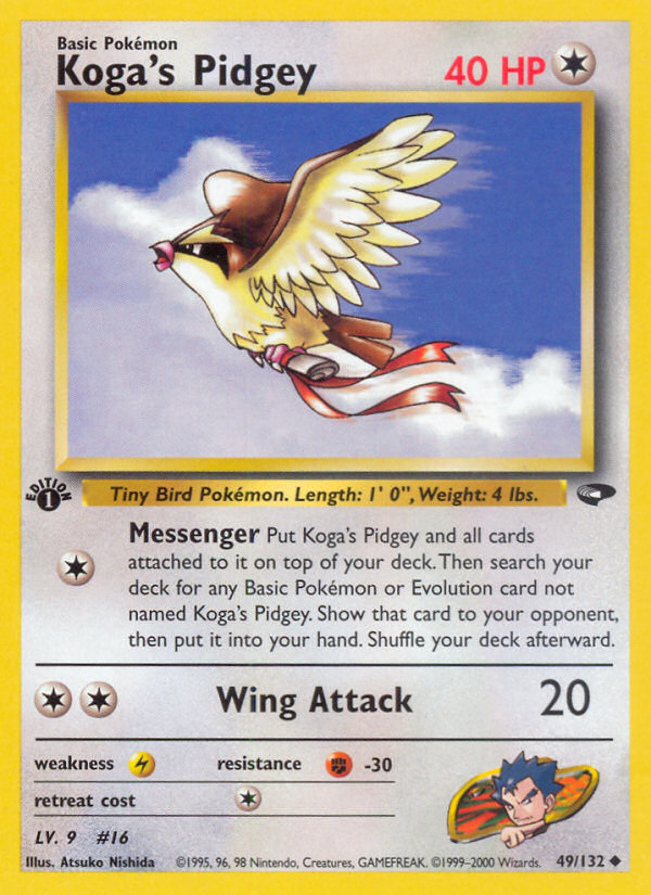 Koga's Pidgey (English)