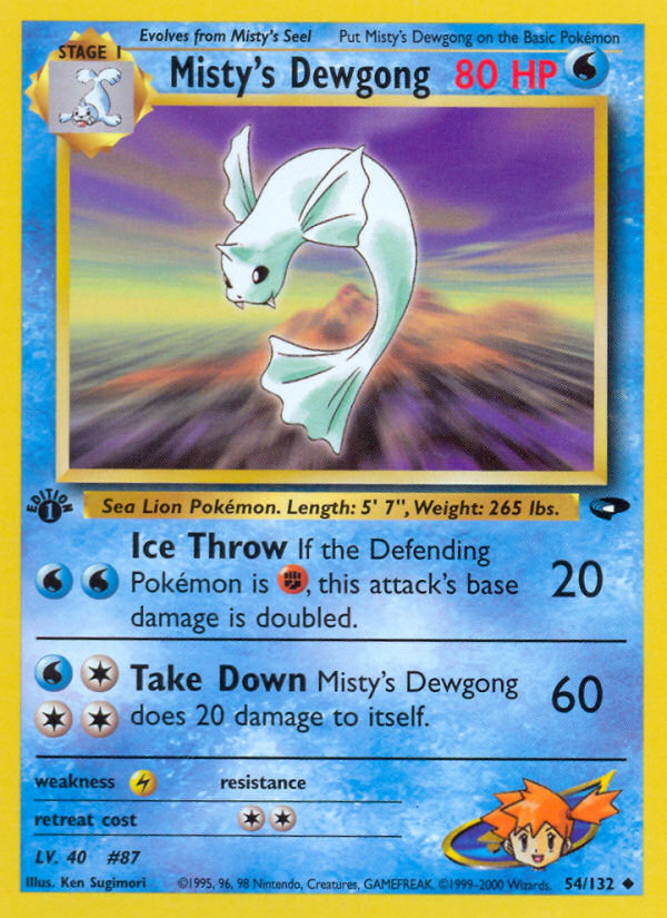 Misty's Dewgong (English)