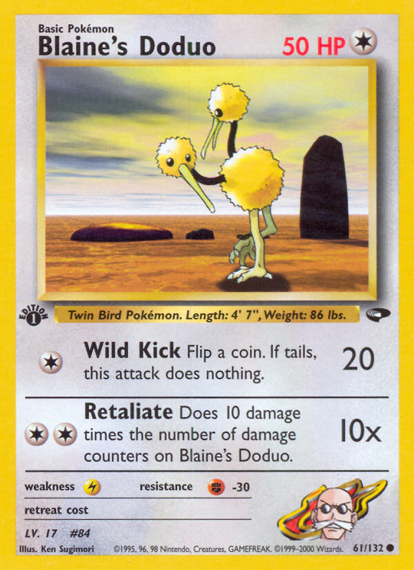 Blaine's Doduo (English)