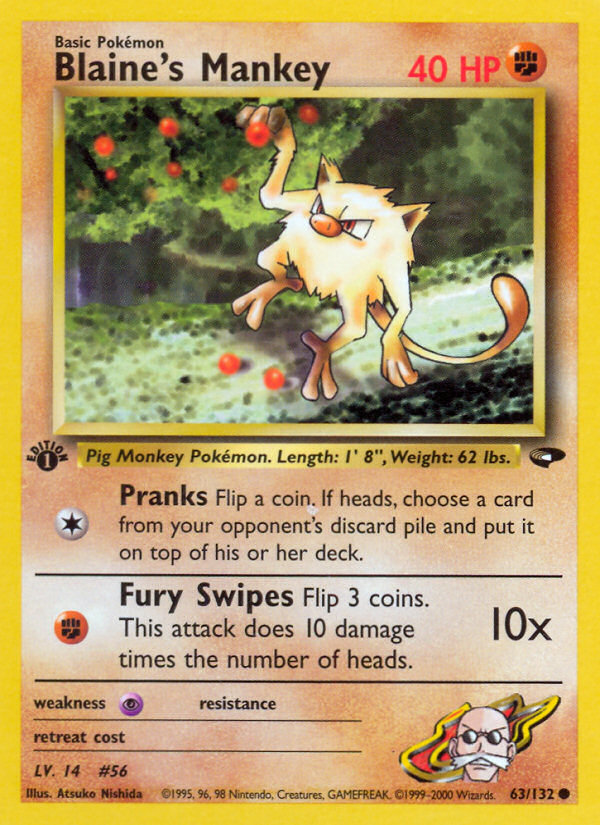 Blaine's Mankey (English)
