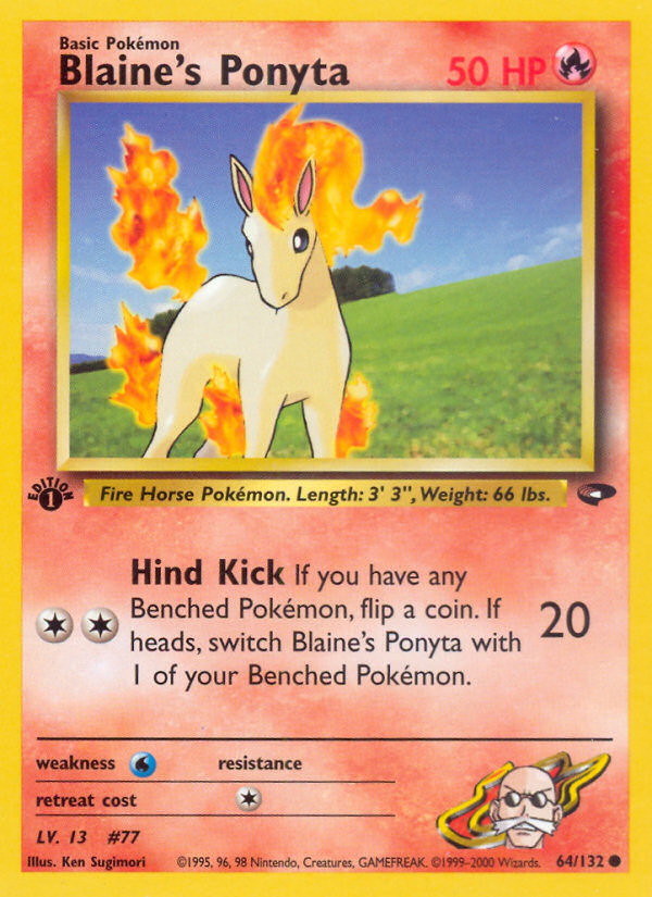 Blaine's Ponyta (English)