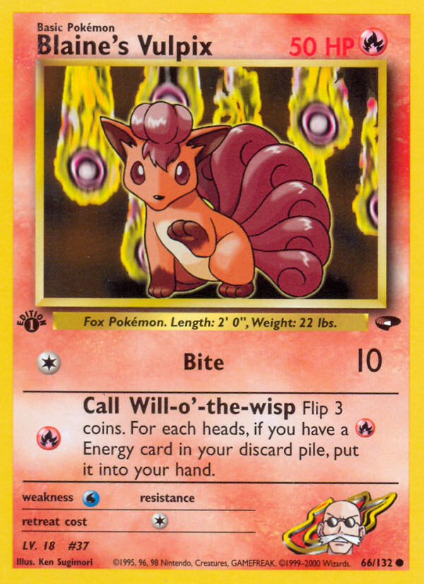 Blaine's Vulpix (English)