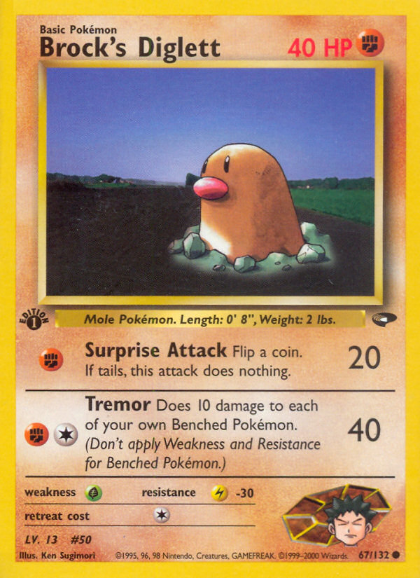 Brock's Diglett (English)