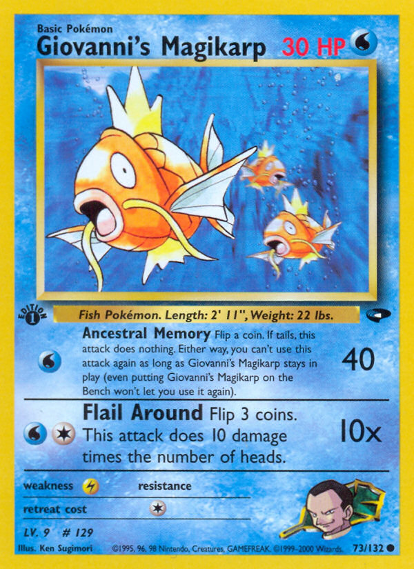Giovanni's Magikarp (English)