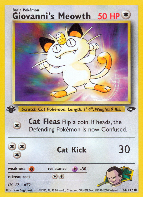 Giovanni's Meowth (English)