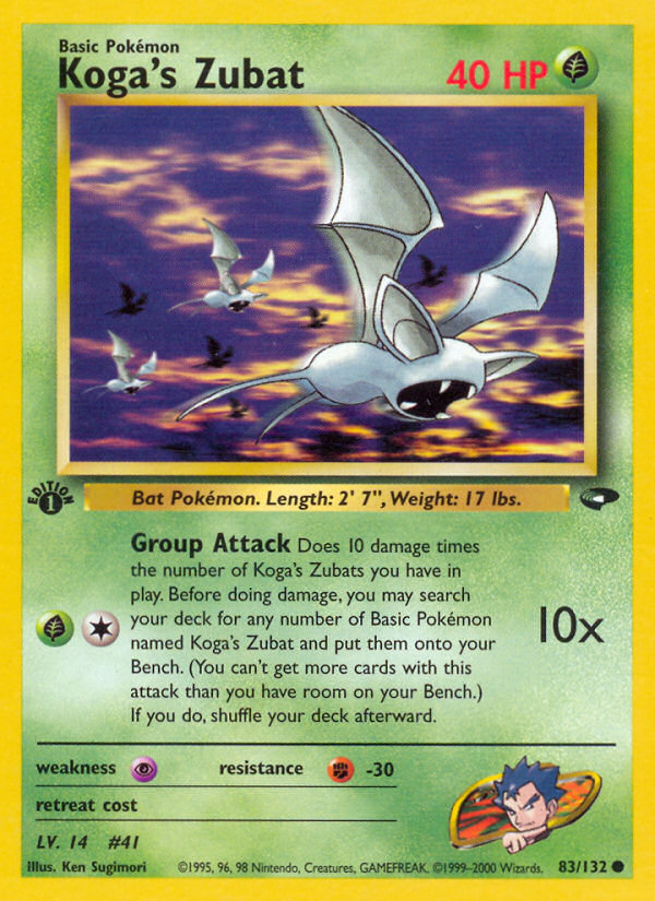 Koga's Zubat (English)