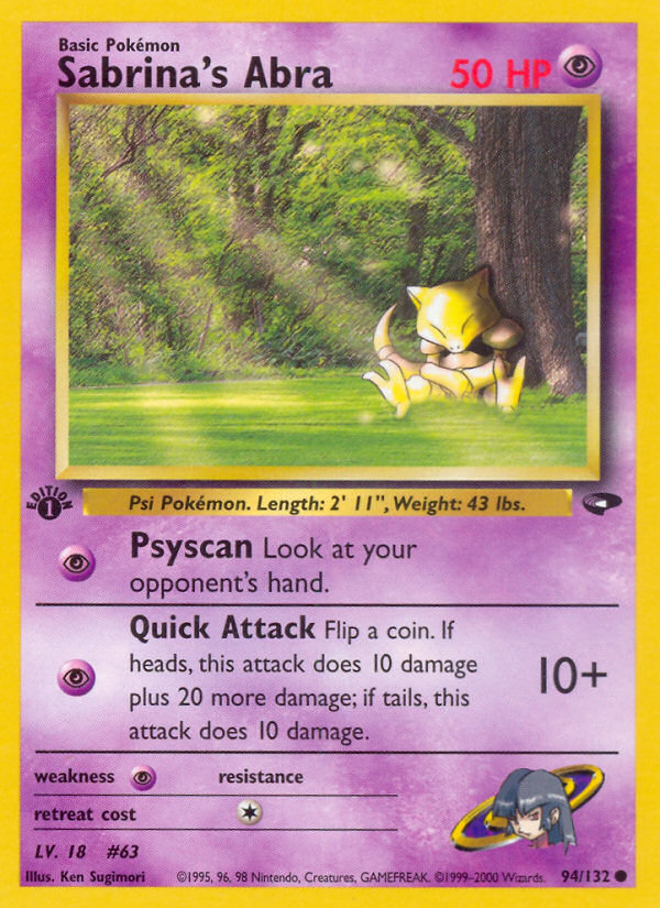 Sabrina's Abra (English)