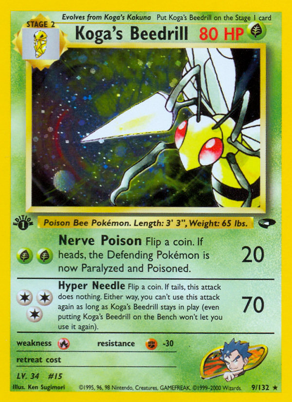 Koga's Beedrill (English)