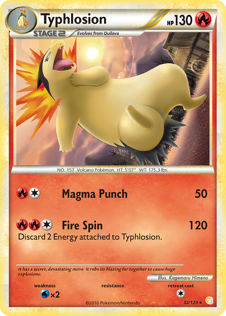 Typhlosion (English)