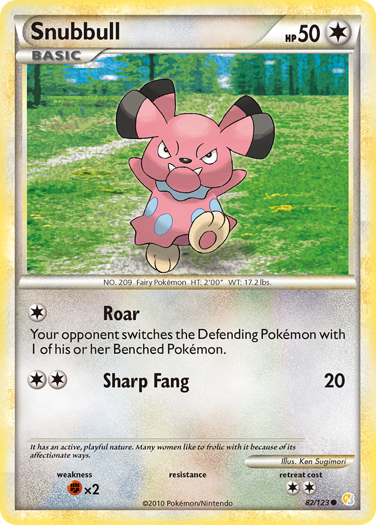 Snubbull (English)