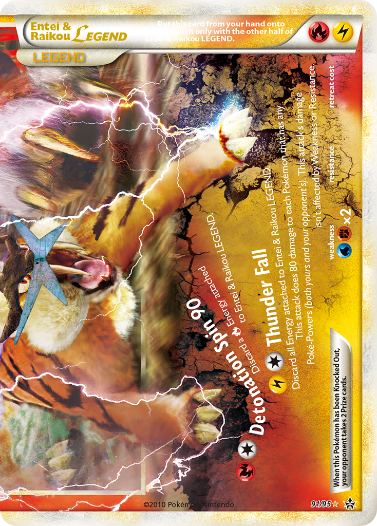 Entei & Raikou LEGEND (English)