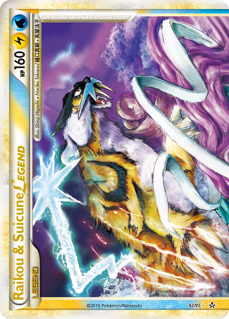 Raikou & Suicune LEGEND (English)